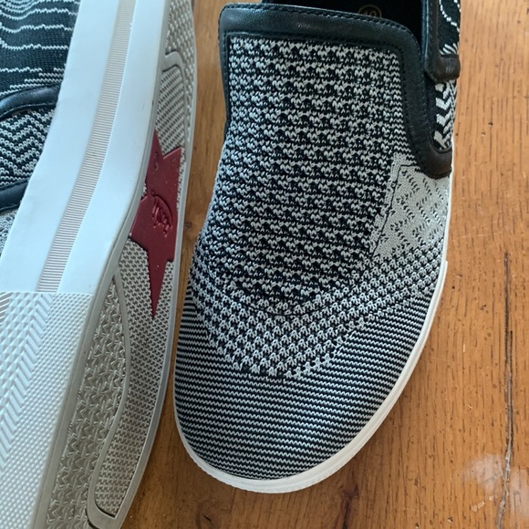 Ash Jeday Knit Slip-on Sneaker Women’s Black & White Skate Style Shoe Size 9 - Picture 5 of 13